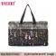 Factory popular waterproof duffle bag women handbags travel bag