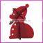 Laser engraved acrylic christmas ornaments for promotion