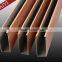 50mmW*150mmH Beauty Decorcation Types of Ceiling Baffle Materials