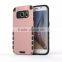 top sale for galaxy s6 edge tpu pc hybrid case dual-layer case, 2 in 1 shockproof case for samsung s6 edge