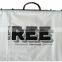 soft loop handle bag with logo printing, plastic bag supplier