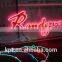 multi-color Advertisement glowing EL Wire for decoration