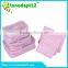 Polyester portable for travel packing cubes set travel bag storage