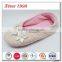 fancy custom made girls flat slippers