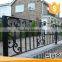 Outdoor wrought iron fence railing