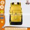 Cheap promotional yellow and black school bags