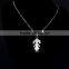 Fashion jewelry wholesale Litter Girl shape stainless stell Pendant Necklace