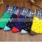 Factory Custom Mens Regular striped style or Regular dotted style mens happy socks