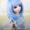 Hot selling medium length bob doll wigs for 1/4 bjd dolls