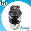 Smart food waste disposer for restaurant food waste shredding