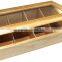 bag tea box with many partitions,accepted customized tea box,cheaper wood tea box