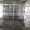 clear transparent and acid frosted decorative titanium glass