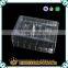 Custom clear pvc plastic vacuum forming blister tray cosmetics packaging disposable cosmetic tray