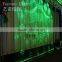 0.75mm pmma fiber made chandelier with words on it
