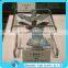 Solid acrylic riser clear display bench for the porcelain display acrylic china display stand