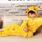 wholesale new design adult and kid animal onesie pikachu onesie pajamas