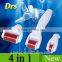2015 Popular skin products 4 in1 derma roller meso roller microneedle 4 in 1 dermaroller factory direct sales Guangzhou