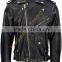 Black Brando Motorbike Leather Jacket
