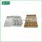 Eco friendly biodegradable low price small yellow egg boxes