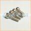 alibaba high quality brass polished ball head screw