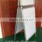 Double-side poster stand with top