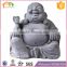 Factory Custom made best home decoration gift polyresin resin laughing buddha garden statues