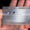 Custom metal magnetic stripe card, blank PVC card with magnetic strip