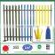 China Supplier!! Green Color Steel Plastic Fence With 2.4M