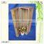luxury display square shape lock plain bamboo wine boxes