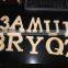 Wooden Alphabet Letters DIY Manual Process Letters Laser Cutting Letters Can Be Customized