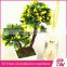 Good quality artificial plants mini artificial plant bonsai for interior decoration