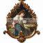 Old factory style antique gold fancy picture frames