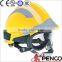 helmet fireman rescue safe wearing cap hat eye protect