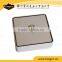 New coming 2016 hot product factory price rectangular metal cd tin box