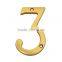brass door furniture hardwares brass forging letters and numbers