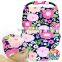 2017 Newest Model Baby Car Seat Cover Canopy Plain Floral Printed Toddler Universal Car Seat Cover With Match Caps