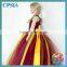 Top Quality 3 Layers Tutu Dress Girls Fancy Dress Trailing Birthday Dress For Baby Girl