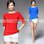 2017 New Tops Ladies Long Sleeve Woman Chiffon Fashion Ladies Blouse