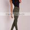 2016 wholesale khaki high waist skinny biker jeans OEM service