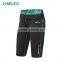 Seamless running capri quickdry sublimation print ladies compression short pants