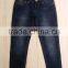 GZY Guangzhou stock lots slim fit narrow feet elastic jeans for lady