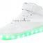 Adult unisex LED lights up casual shoes stock in fujian china factory