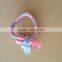 fabric cloth braided Bracelet, multi function fabric cloth hand woven Bracelet elastic fabric ponytail holder