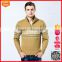 Wholesale christmas jumpers fabric sweaters for men with zip and snowflake