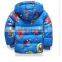 2016Hot Sale Short Hoody Detachable Sleeve Kid Down Jacket