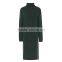 Women Pullover Sweater Ladies Plus Size Green Color Turtleneck Sweater Dress