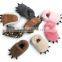 Cute paw design warm shoes for baby, little paw baby shoes