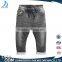 2017 Latest fashion children jeans pants grey denim kids boy jeans