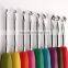 New Design Knitting Needle Crochet Hook Soft TPR Handle Crochet Hook Needles