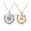 New As mother gift Zinc Alloy Cubic Zirconia Necklace jewelry